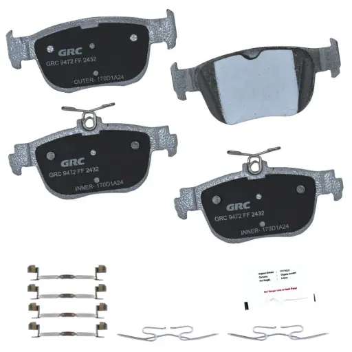 Balatas Traseras de Disco Cupra Formentor, Leon, Volkswagen Caddy, Audi A3, Audi A3 Quattro GPRD2432