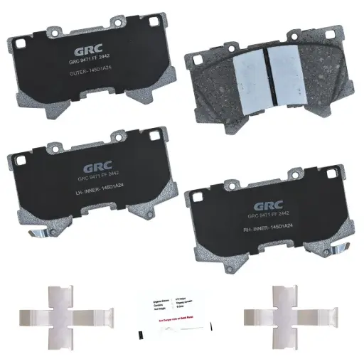 Balatas Delanteras Toyota Tundra, Lexus LX600, Toyota Sequoia, Lexus GX550, Toyota Land Cruiser, Toyota Tacoma GPRD2442